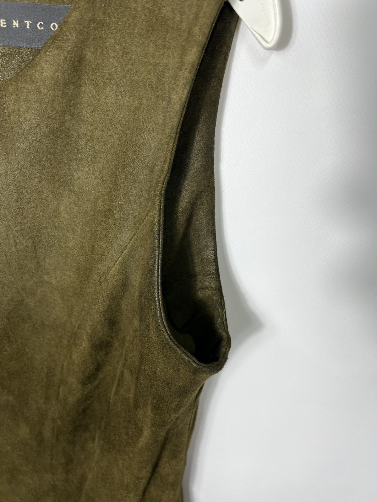 Vintage Luxury Designer Ventcouvert Leather Midi Dress Size FR 42 Size M / US 6-8 / IT 42-44 - 4 Thumbnail