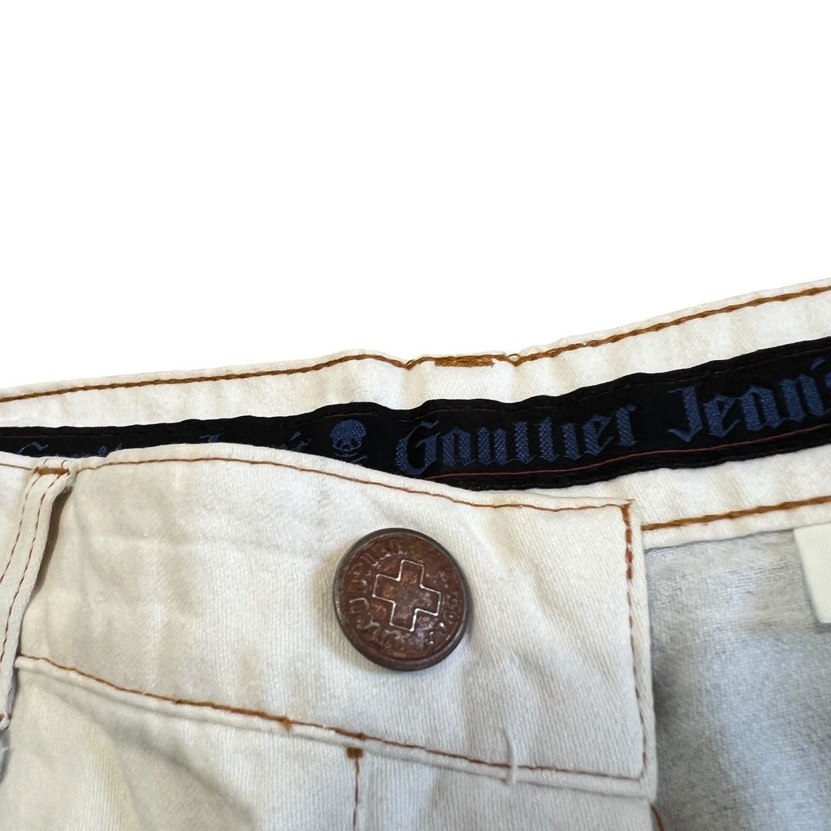 Jean Paul Gaultier Jean Paul GAULTIER Trompe-l'oeil Jeans 40 Size US 29 - 6 Thumbnail