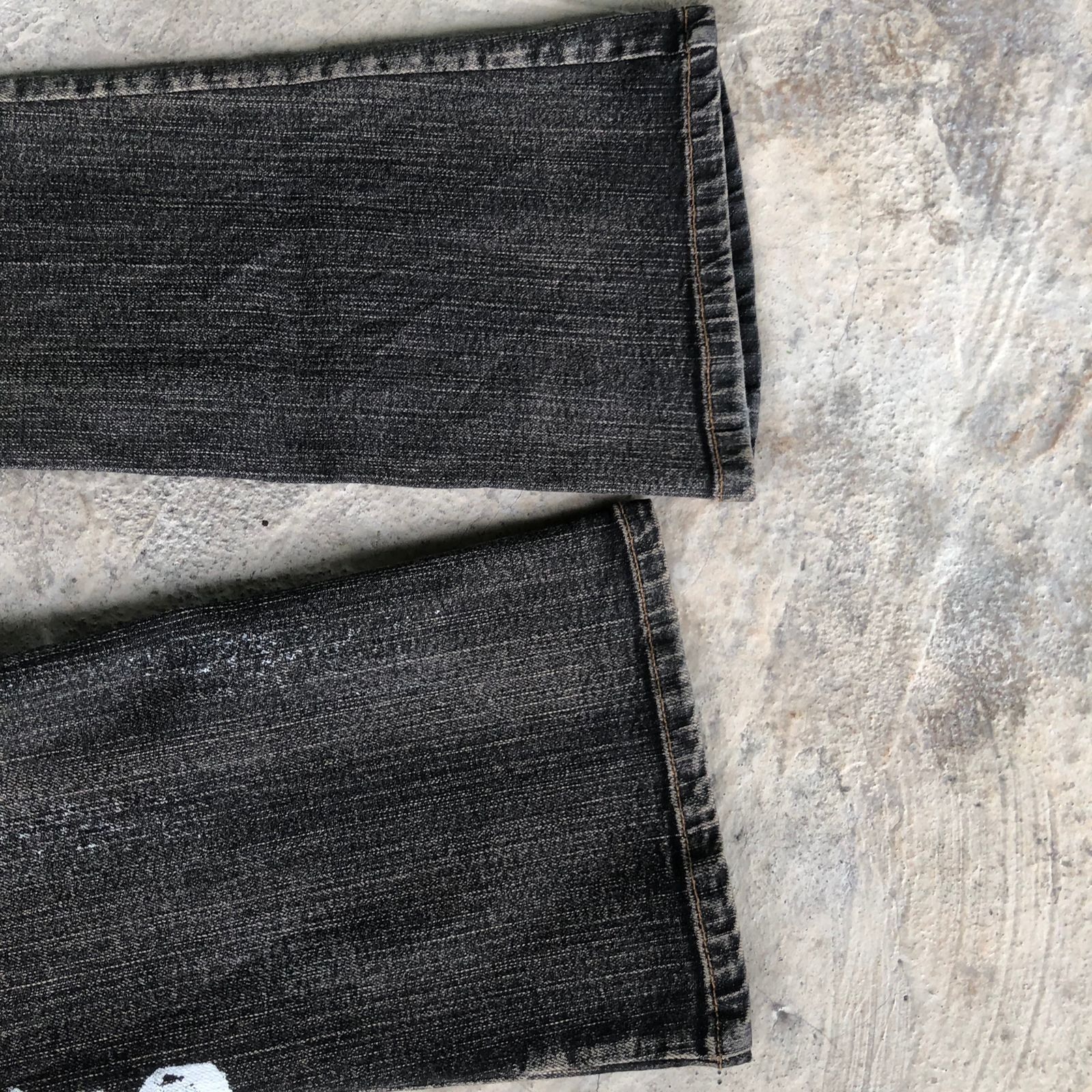 Japanese Brand British Punk Flared Jeans Size US 29 - 8 Thumbnail