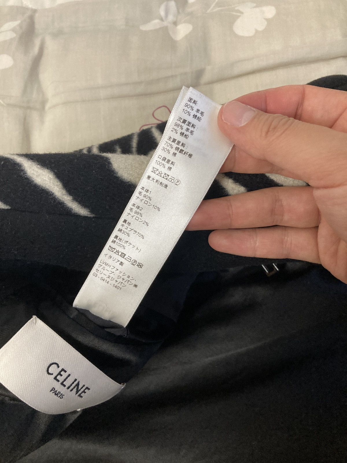 Celine CELINE BY HEDI SLIMANE 21AW/FW Double-Breasted Heavy Coat Size US S / EU 44-46 / 1 - 21 Thumbnail