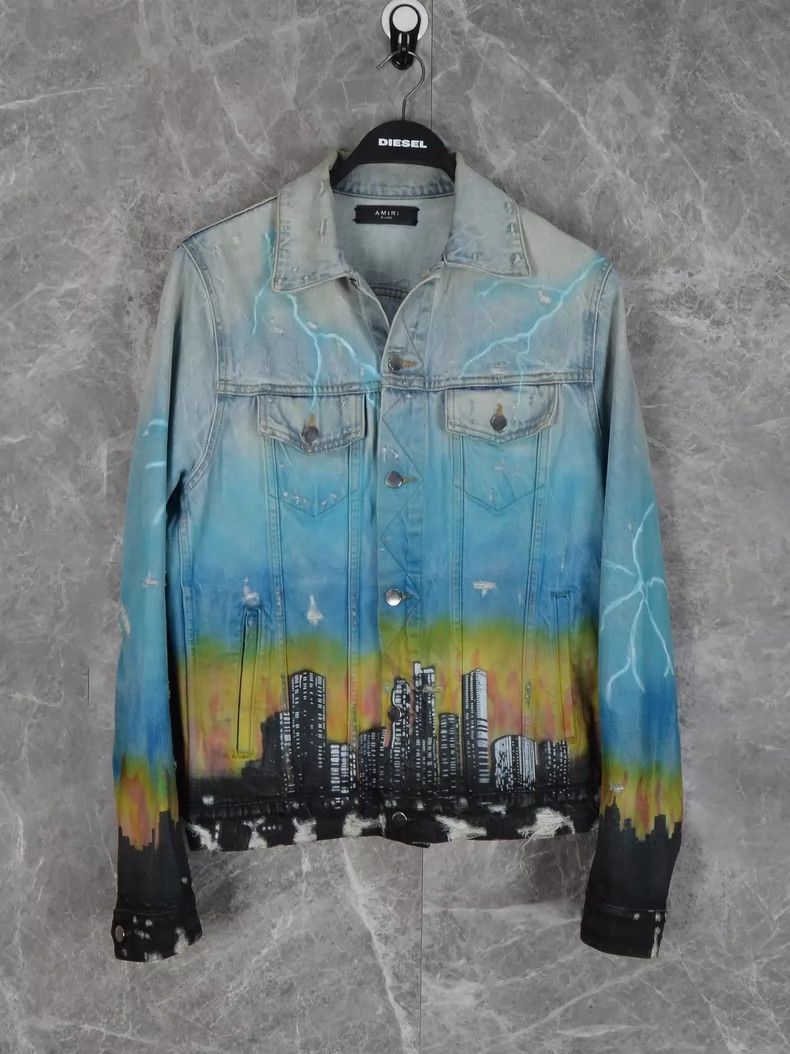 Amiri Amiri Denim Jacket Size US M / EU 48-50 / 2 - 1 Thumbnail