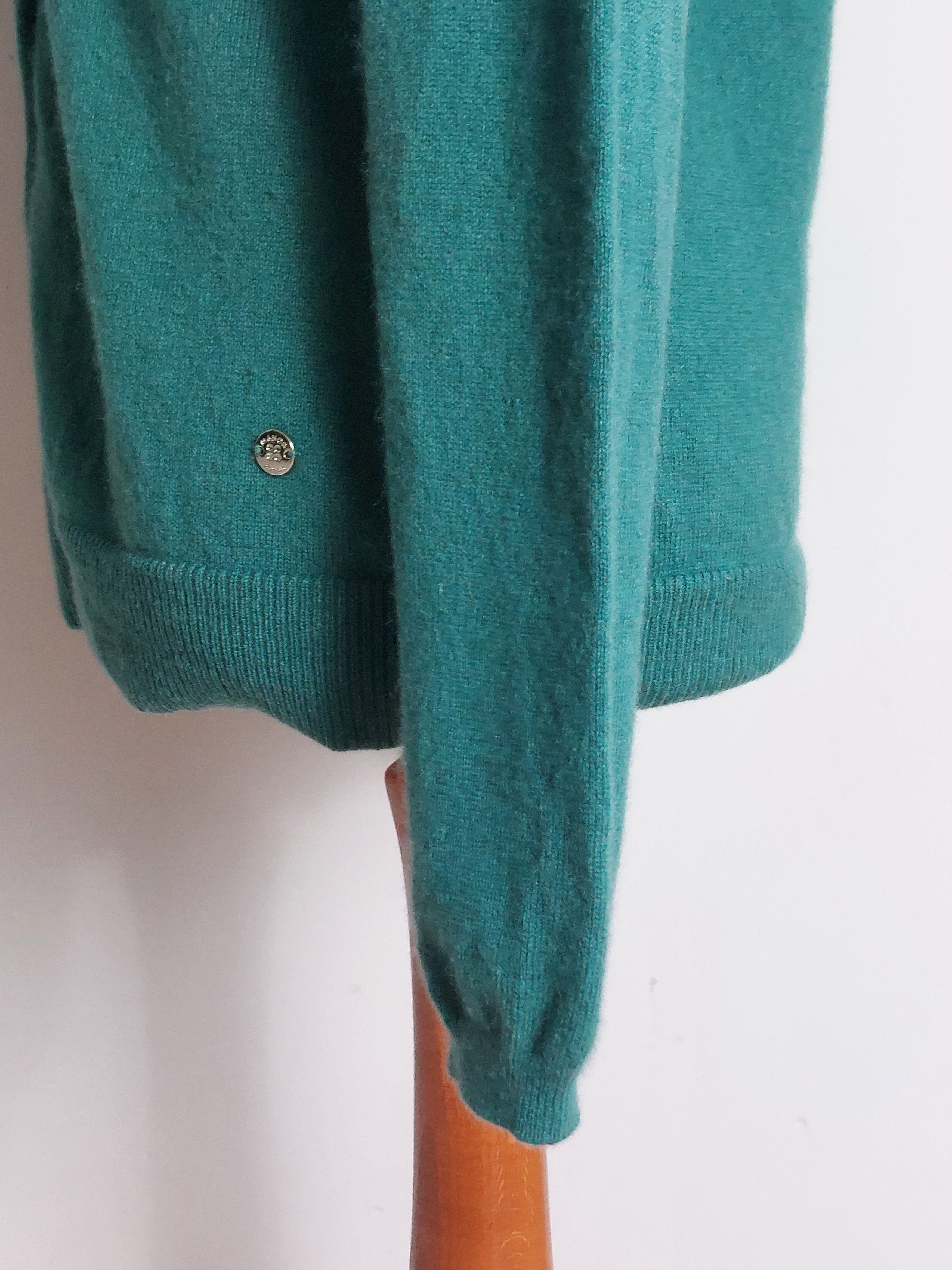 Other 100% Cashmer Cardigan Petrol Size M / US 6-8 / IT 42-44 - 2 Thumbnail