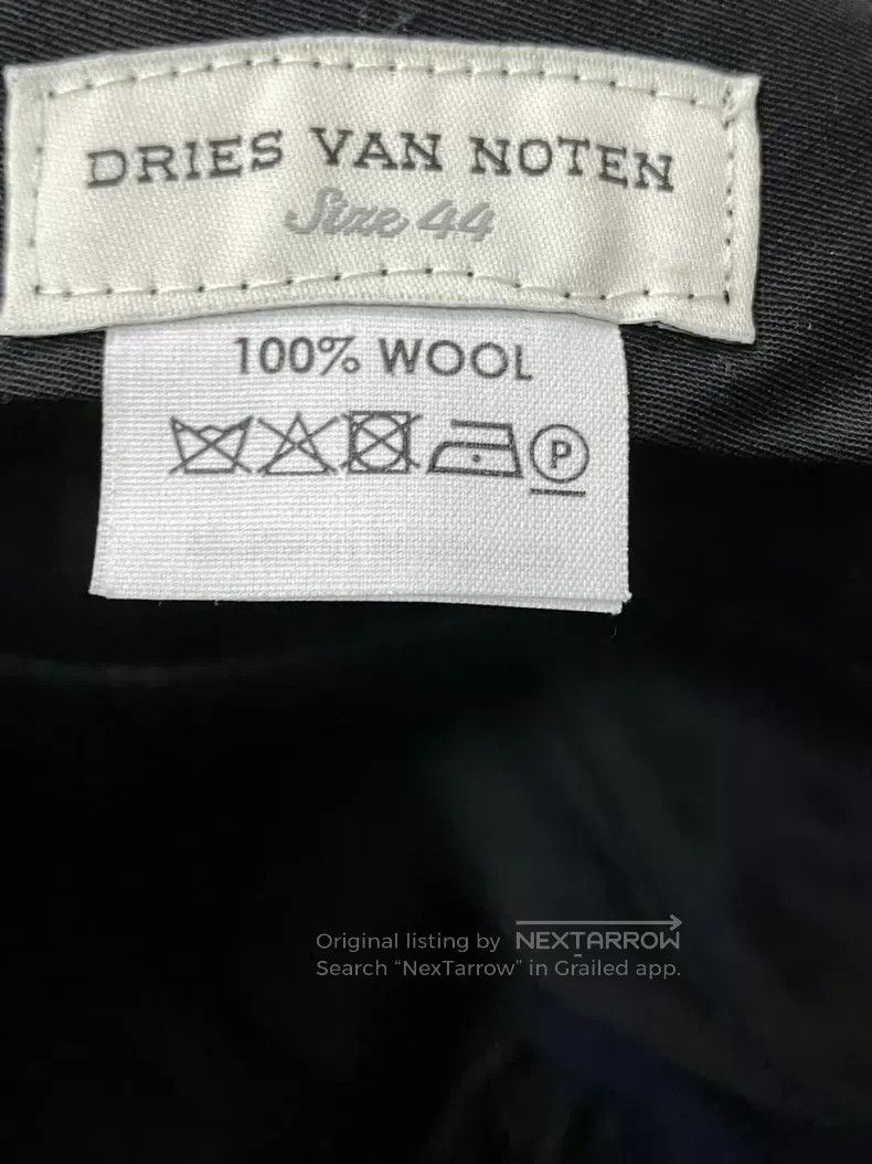 Dries Van Noten Dries Van Noten black suit pants Size US 28 / EU 44 - 6 Thumbnail