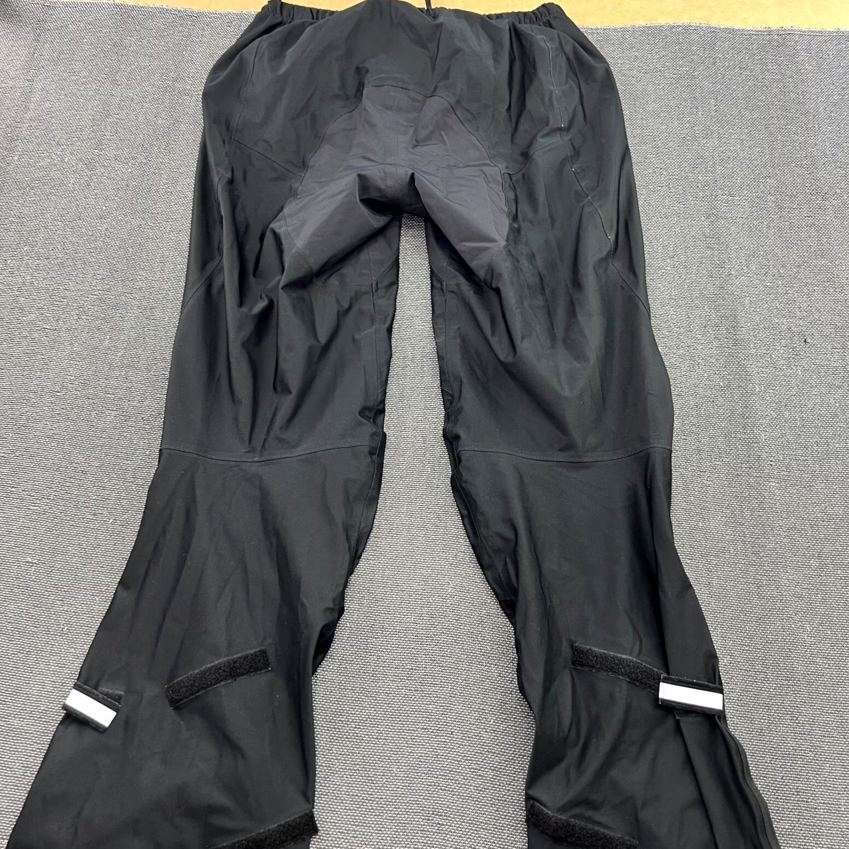 Vintage Loeffler Gore Tex Active Pants Mens Large 52 Black Taped Seams Bicycle Rain Track Pants Athletic Warm Weather Activewear Pants Mens L Black Loeffler Size US 33 - 2 Thumbnail