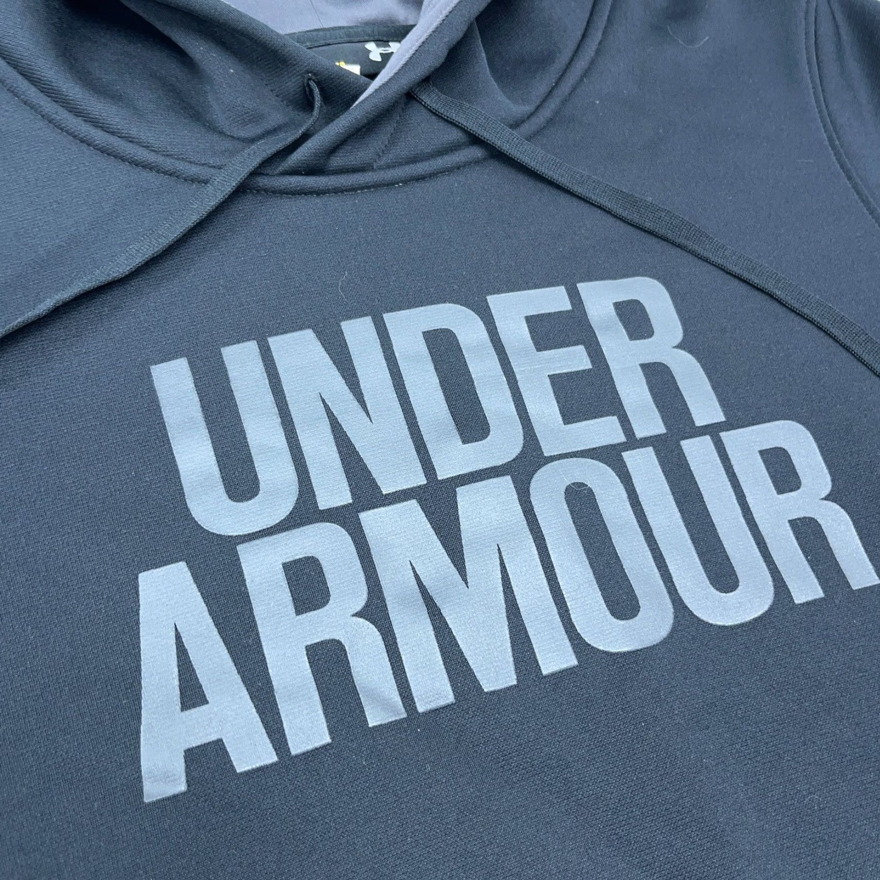 Under Armour Under Armour Hoodie Men Small Black Sweatshirt Performance Loose Fit Size US S / EU 44-46 / 1 - 4 Thumbnail