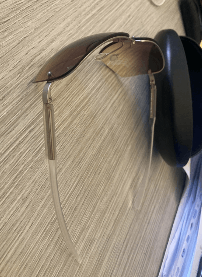 Prada PRADA Sunglasses SPR 75A Wrap Shield Mask Symbole Sport Size ONE SIZE - 2 Thumbnail