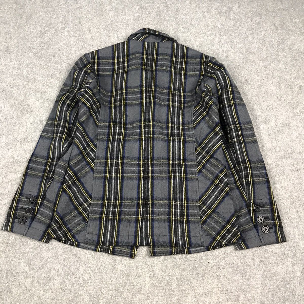 Levi's Vintage Clothing LEVIS BLACK CHECK WOOL BLAZER COAT JACKET Size US S / EU 44-46 / 1 - 7 Thumbnail