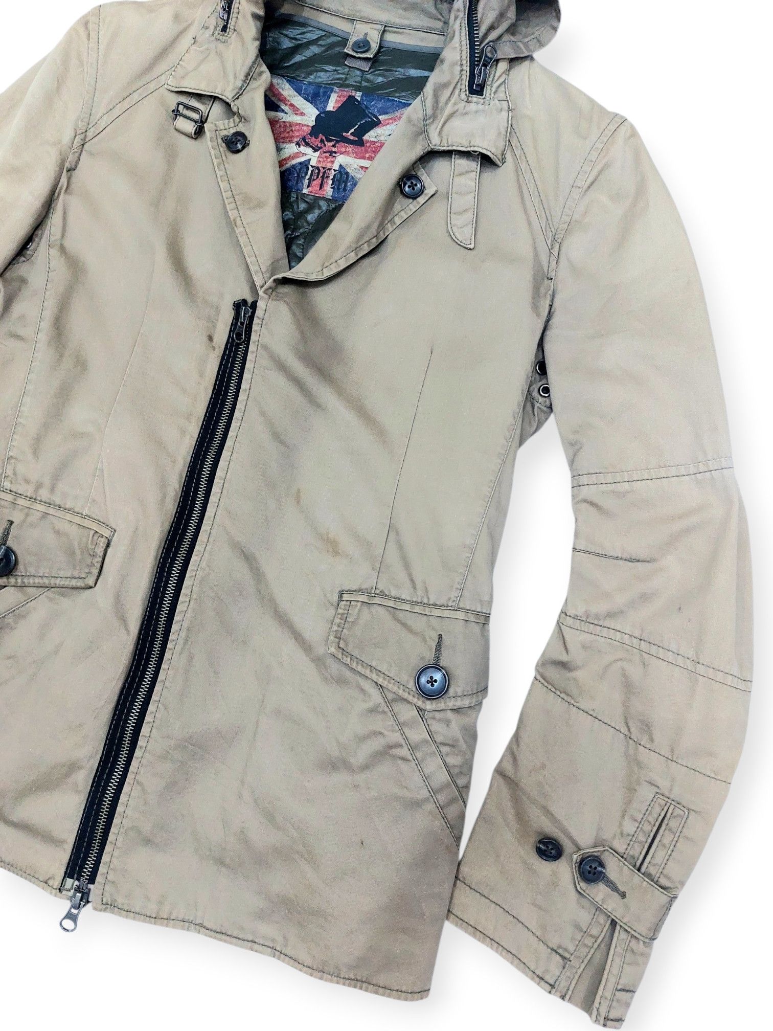 PPFM PPFM Magician Skulls Union Jack Multi-Zipped Jacket Size US M / EU 48-50 / 2 - 7 Thumbnail