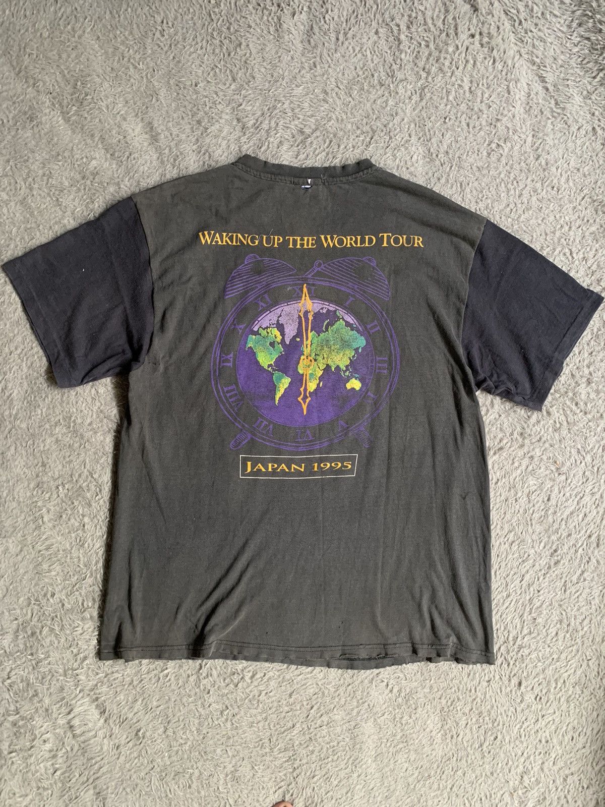 Band Tees Vintage 90s Faded Dream Teater Japan tour 1995 Tee Size US L / EU 52-54 / 3 - 14 Thumbnail