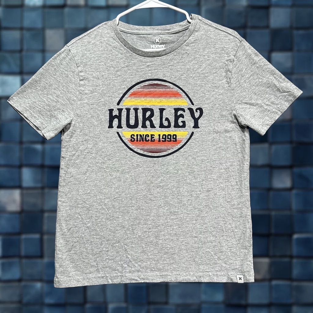 Hurley Hurley Shirt Mens Small Gray Casual Surf Beach Graphic Print Logo Sportswear EUC Size US S / EU 44-46 / 1 - 1 Thumbnail