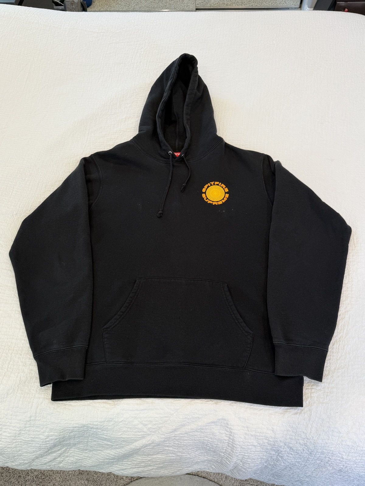 Spitfire × Supreme Supreme Spitfire hoodie black | Grailed