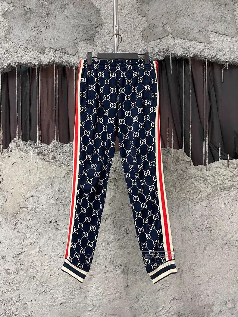 Gucci Gucci SizeS Trousers full of logo Size US 29 - 1 Thumbnail