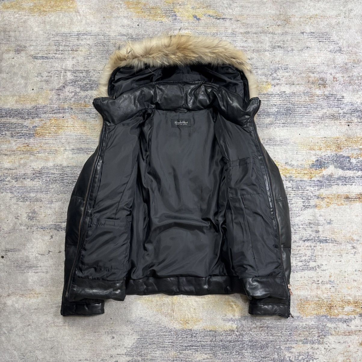 Tornado Mart Tornado mart fur hood puffer riders leather jacket Size US M / EU 48-50 / 2 - 9 Thumbnail