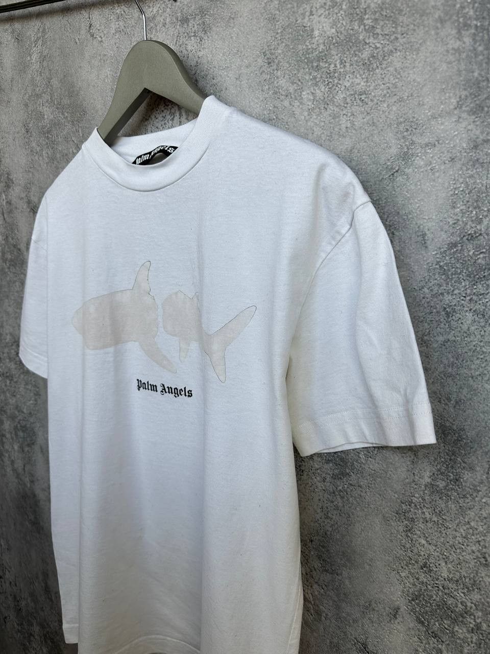 Palm Angels Palm Angels Shark Logo Tee White Big Back Logo T-Shirt Size US S / EU 44-46 / 1 - 5 Thumbnail