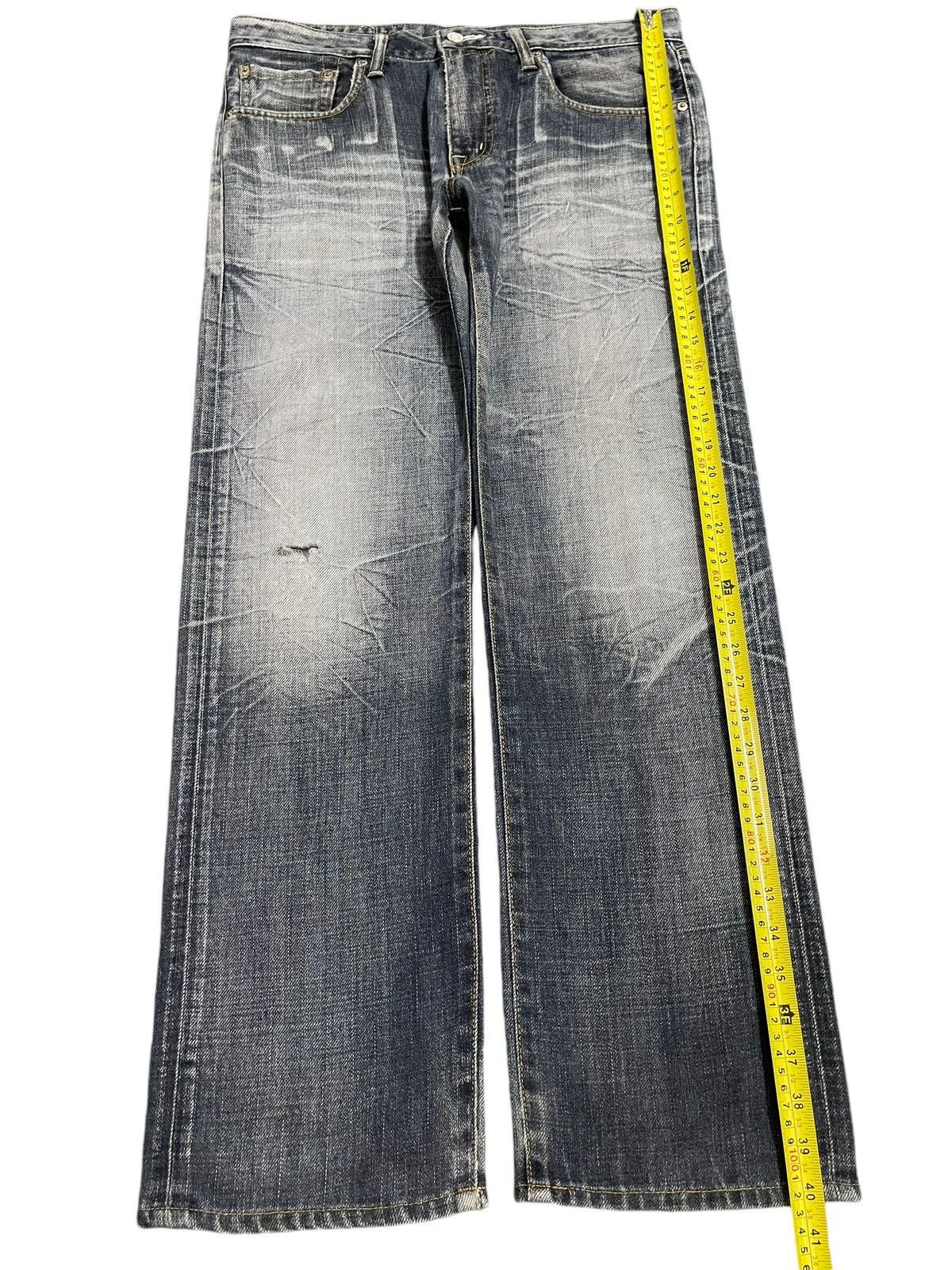 Edwin Vintage Japan Edwin Faded Wash Style Loose Jeans Size US 34 / EU 50 - 13 Thumbnail