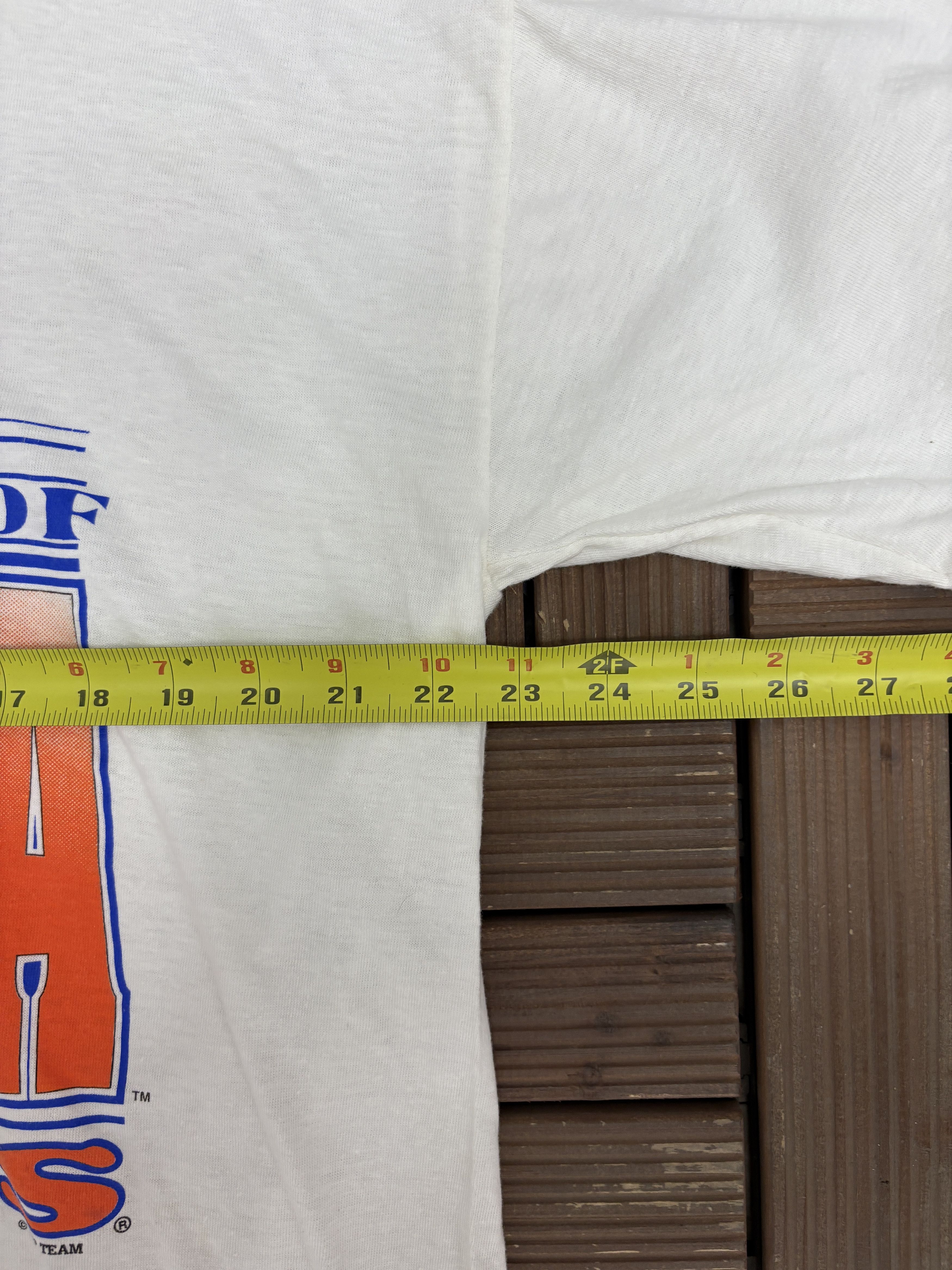 Vintage 9Florida Gators Fiesta Bowl 1996 Vintage White T-Shirt Size US XL / EU 56 / 4 - 7 Thumbnail