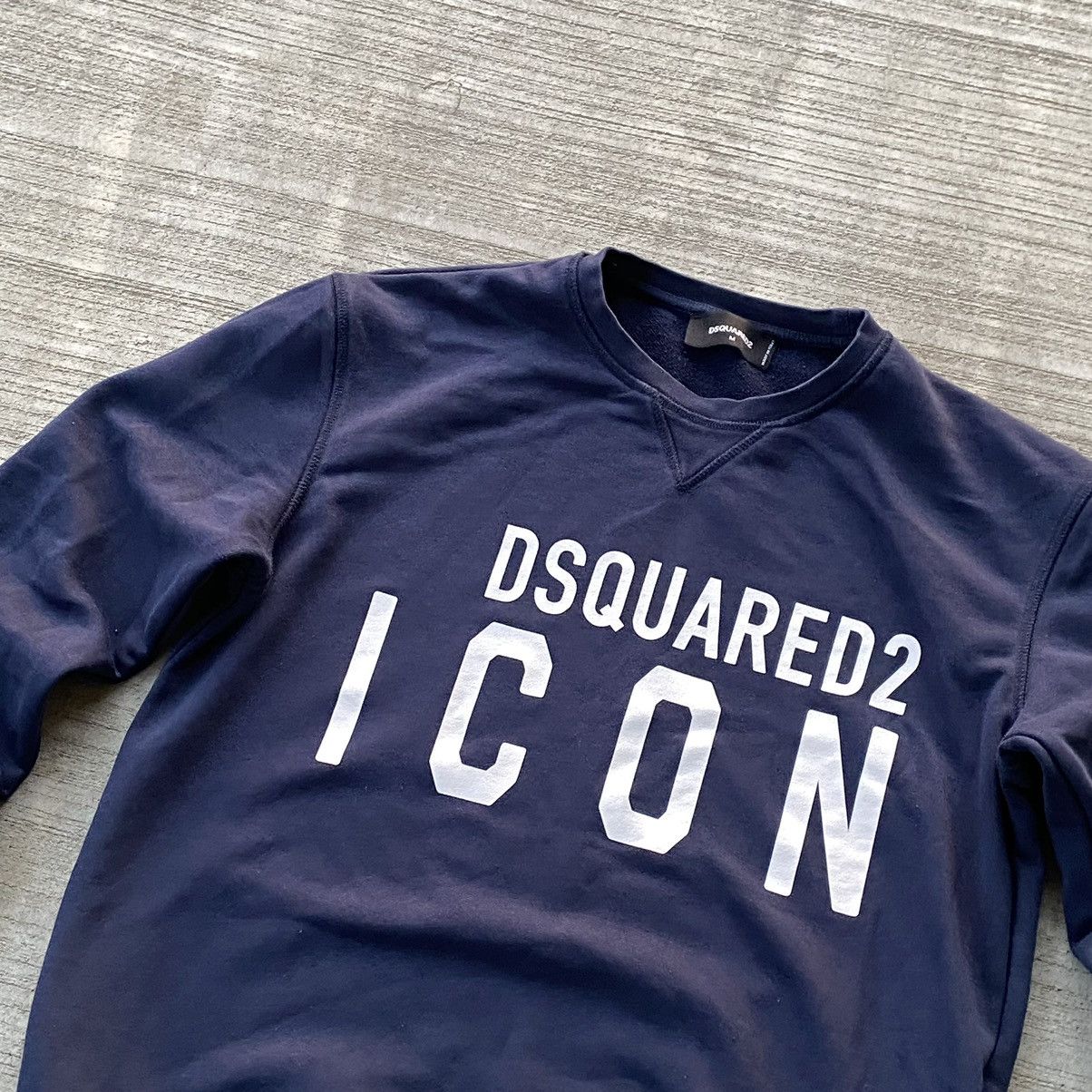 Dsquared2 Dsquared2 Big Logo Rare Sweatshirt Long sleeve Size US M / EU 48-50 / 2 - 2 Thumbnail