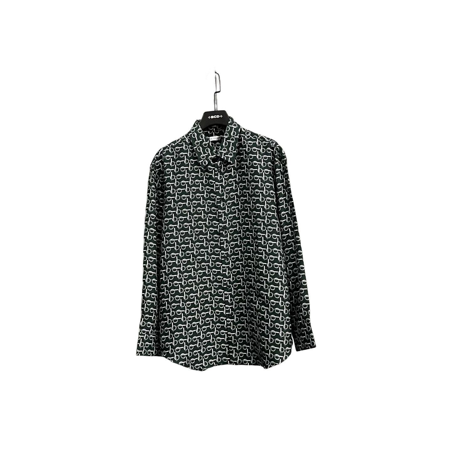 Burberry Burberry Monogram Print Button Up Shirt Size L Size US L / EU 52-54 / 3 - 1 Thumbnail