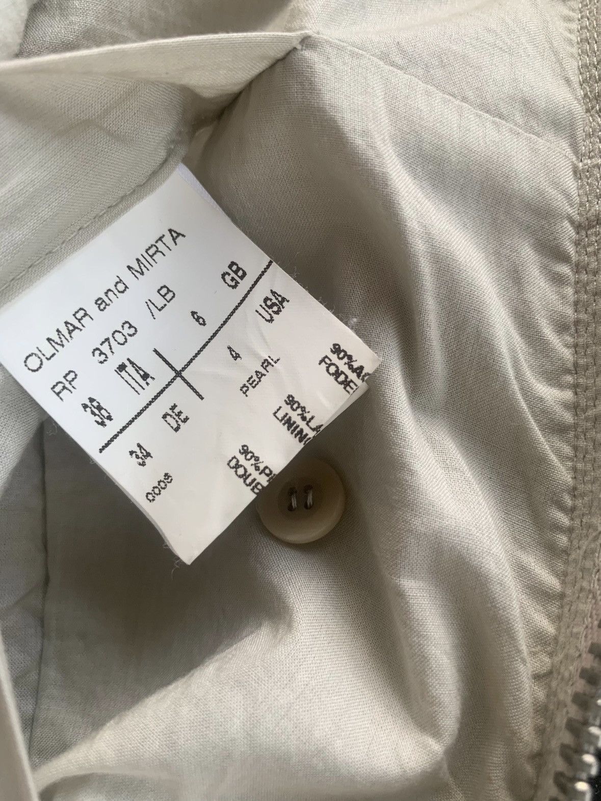 Rick Owens Rick Owen’s olmar n mirta leather jacket Size US S / EU 44-46 / 1 - 8 Thumbnail