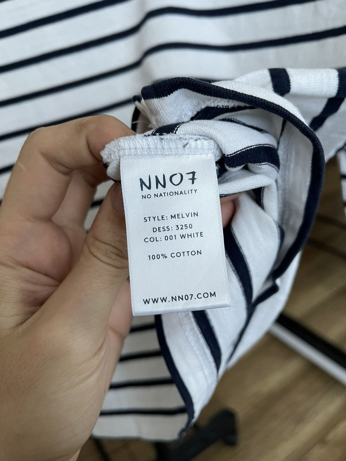 NN07 NN07 No Nationality Striped Sweatshirt Crewneck Size US S / EU 44-46 / 1 - 7 Thumbnail