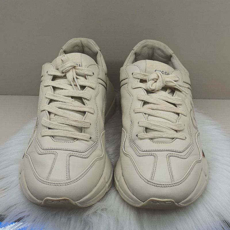 Gucci Gucci Rhyton Logo Low-Top Dad Sneakers - Size US 8.5 / EU 41-42 - 2 Thumbnail