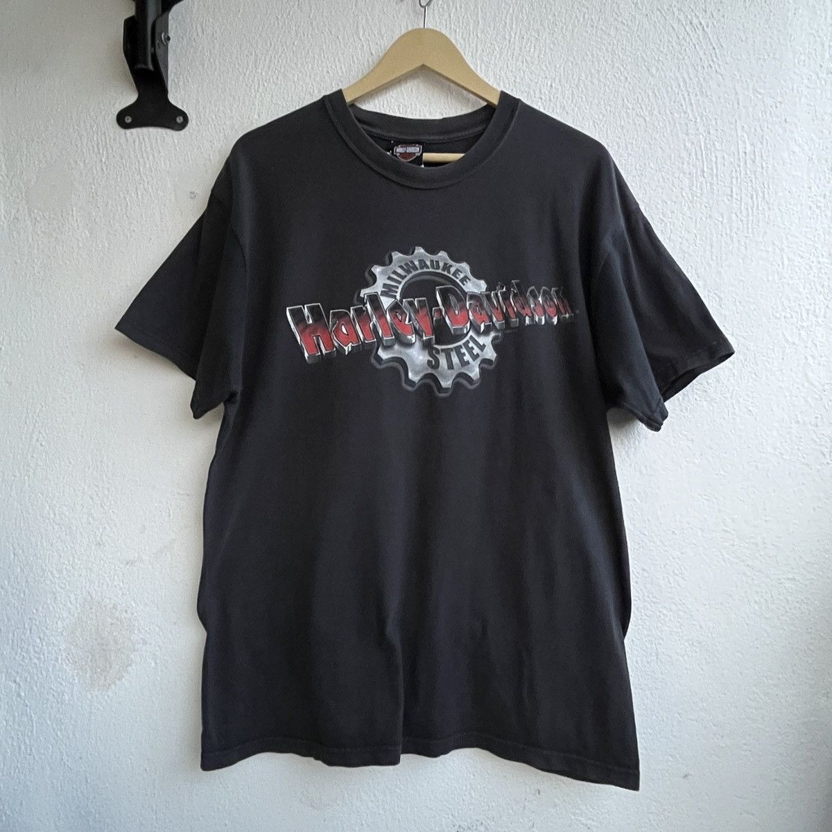 Harley Davidson Vintage Y2K Harley Davidson Barrigada Guam TShirt Size US L / EU 52-54 / 3 - 1 Thumbnail