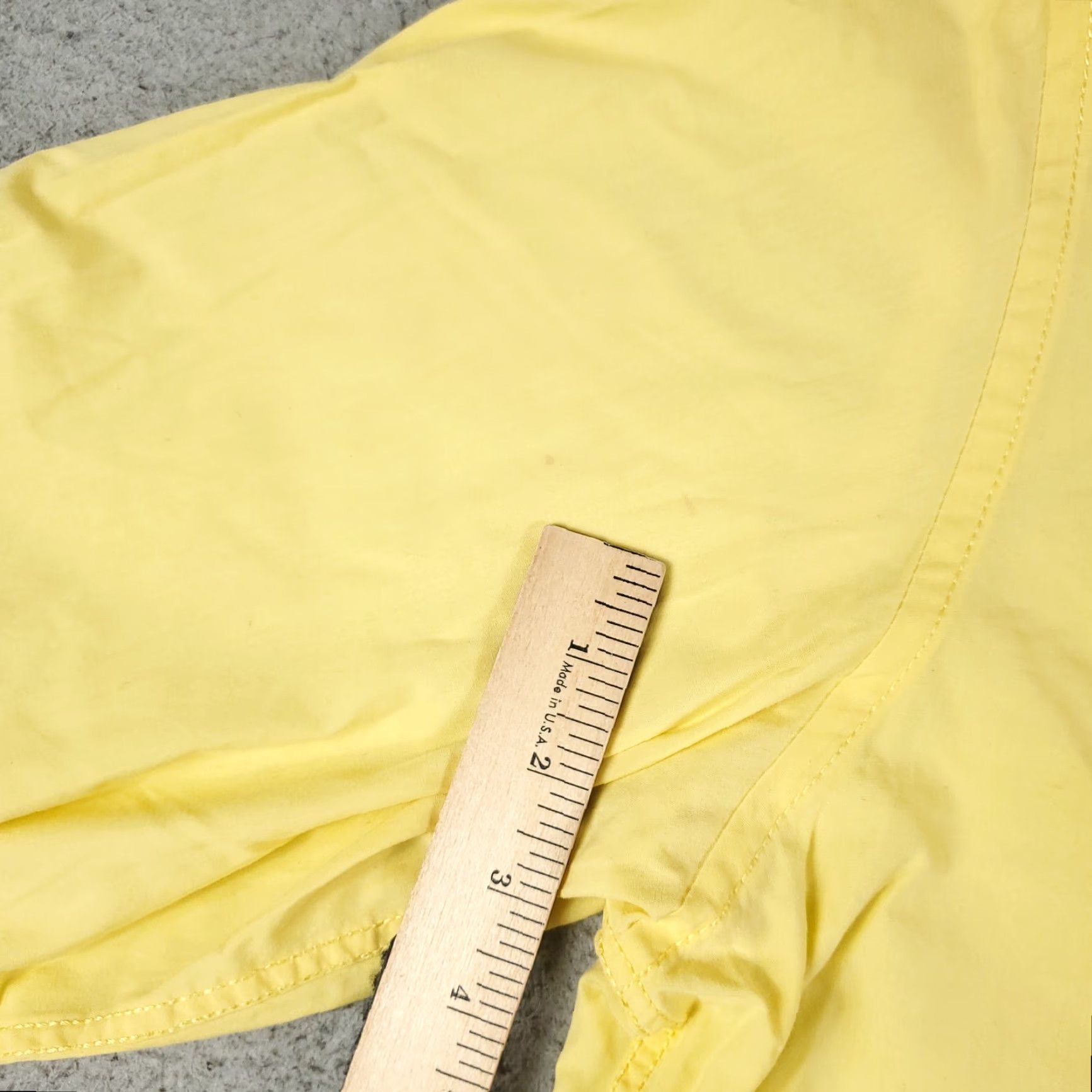 Nautica Nautica Shirt Mens XL Yellow Button-Up Long Sleeve Cotton Size US XL / EU 56 / 4 - 4 Thumbnail