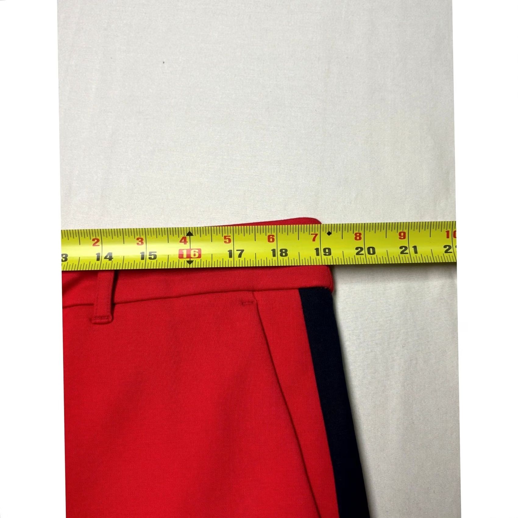 Boden Boden Pants Trousers Womens 16-18R W38 L31 Red Wide Leg High Rise Side Stripe Size 40" / US 18 - 6 Thumbnail