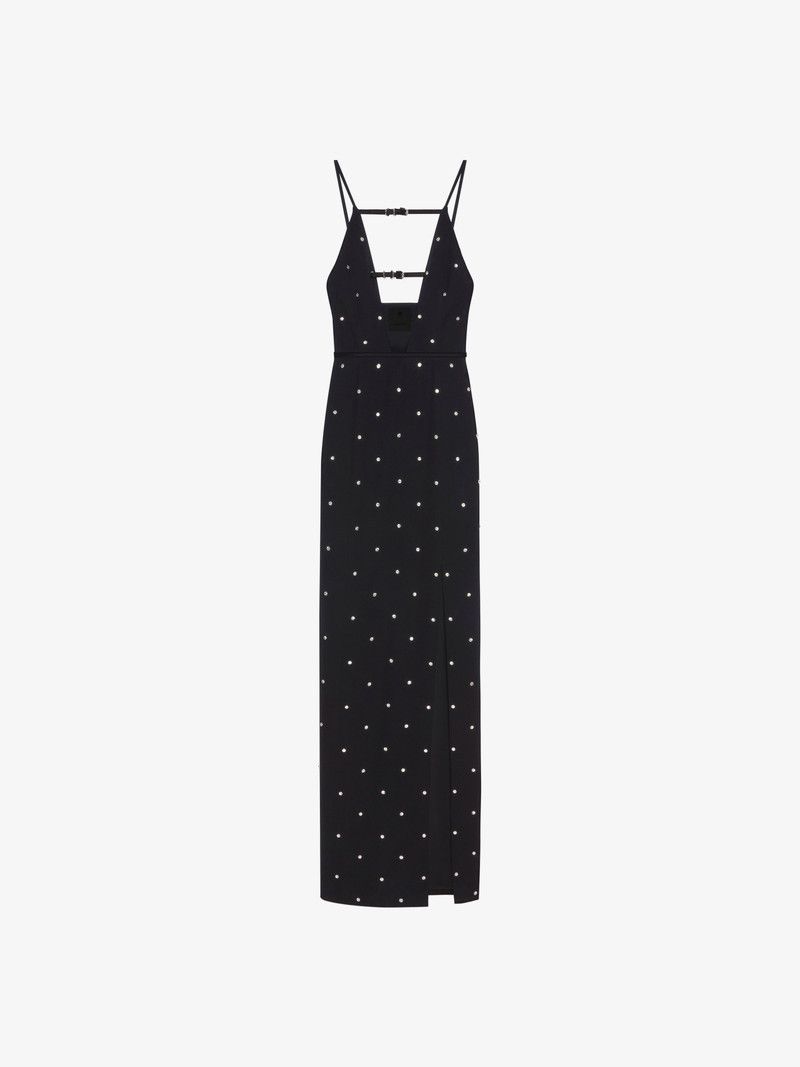 Givenchy o1n1vont0326 Voyou Evening Dress in Black Size XS / US 0-2 / IT 36-38 - 1 Thumbnail