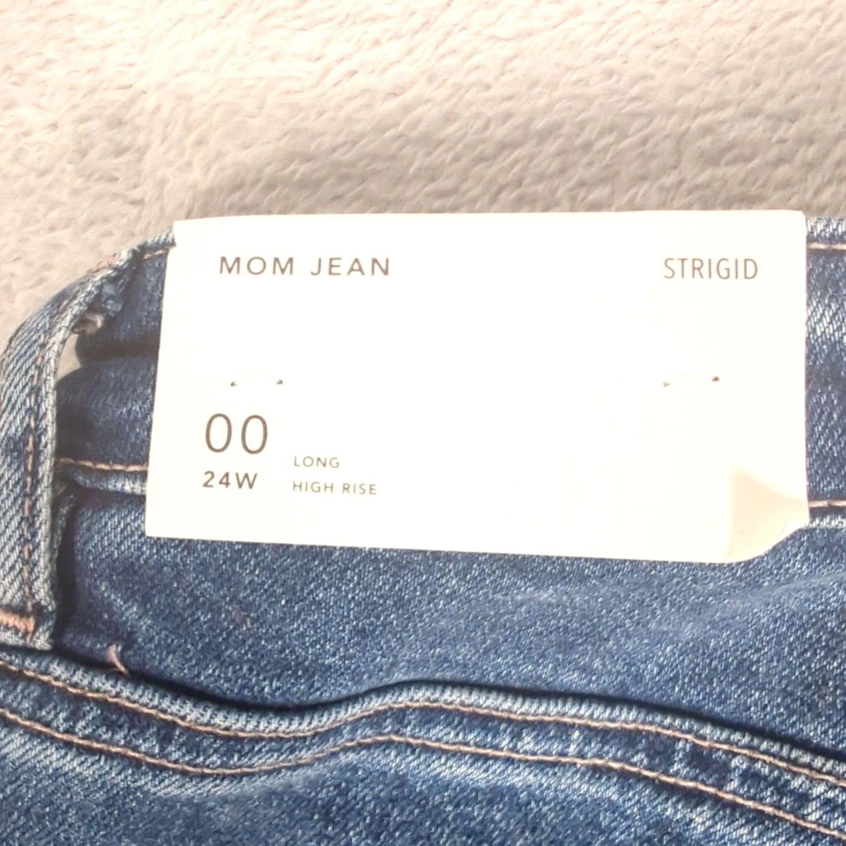 American Eagle Outfitters NEW Threat Whiskey Factory Distressed Mom Ankle Jeans Mens Truck Size Reset Ordered Boutique Size 24" / US 00 / IT 34 - 5 Thumbnail