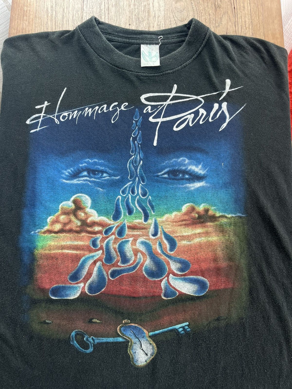 Adidas × Vintage Vintage Salvador Dali Art Hommage Paris 90’s T-shirt Size US L / EU 52-54 / 3 - 3 Thumbnail