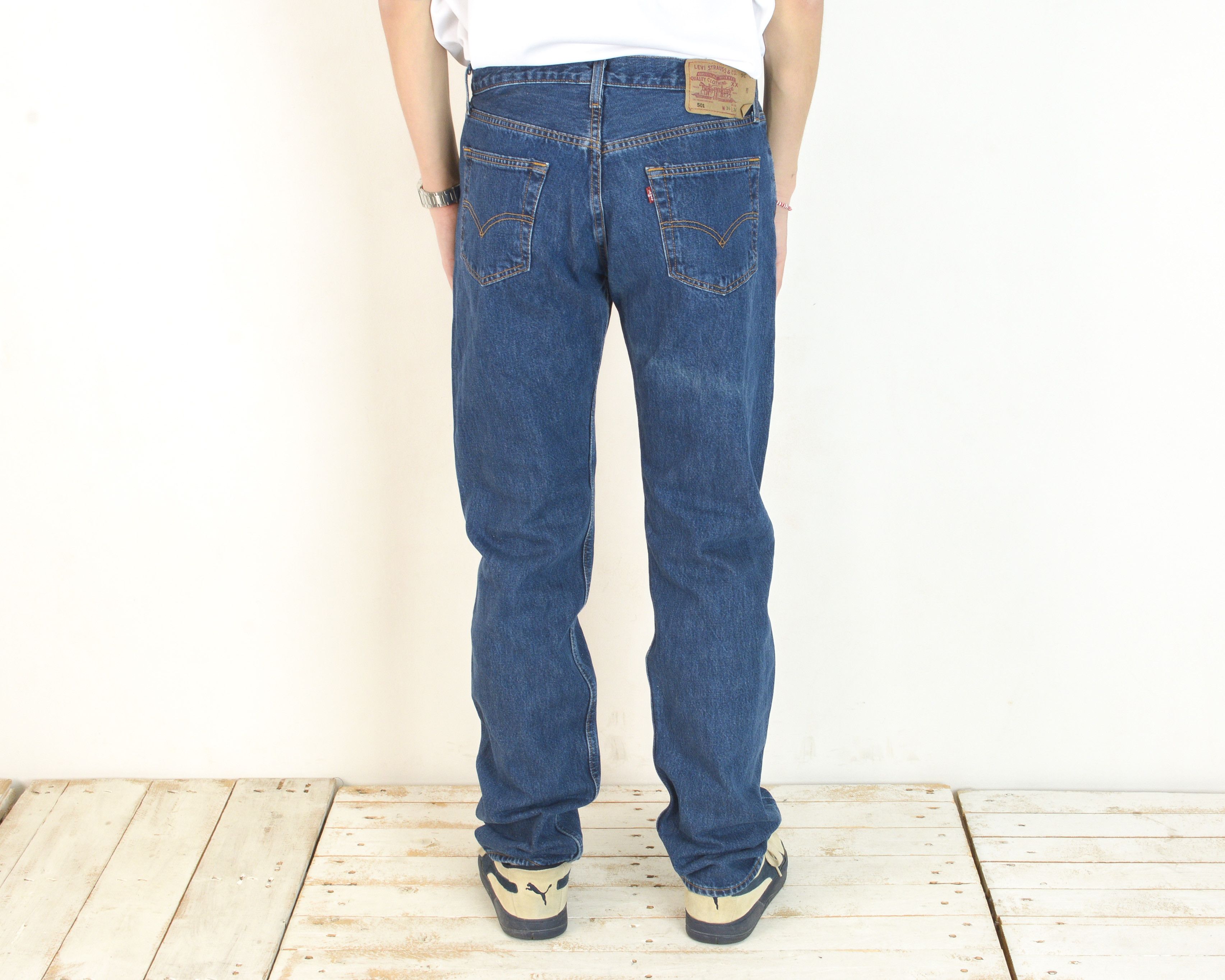 Levi's 501 Vintage W34 L36 Reg Straight Denim Jeans South Africa Size US 34 / EU 50 - 8 Thumbnail