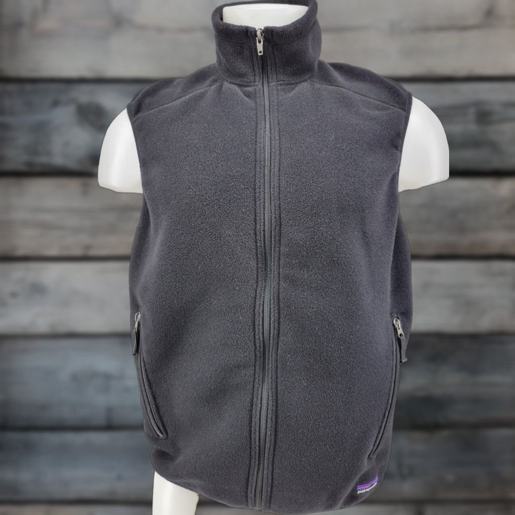 Patagonia Patagonia Vest Full Zip Fleece Black Size Medium Mens Synchilla Size US M / EU 48-50 / 2 - 1 Thumbnail