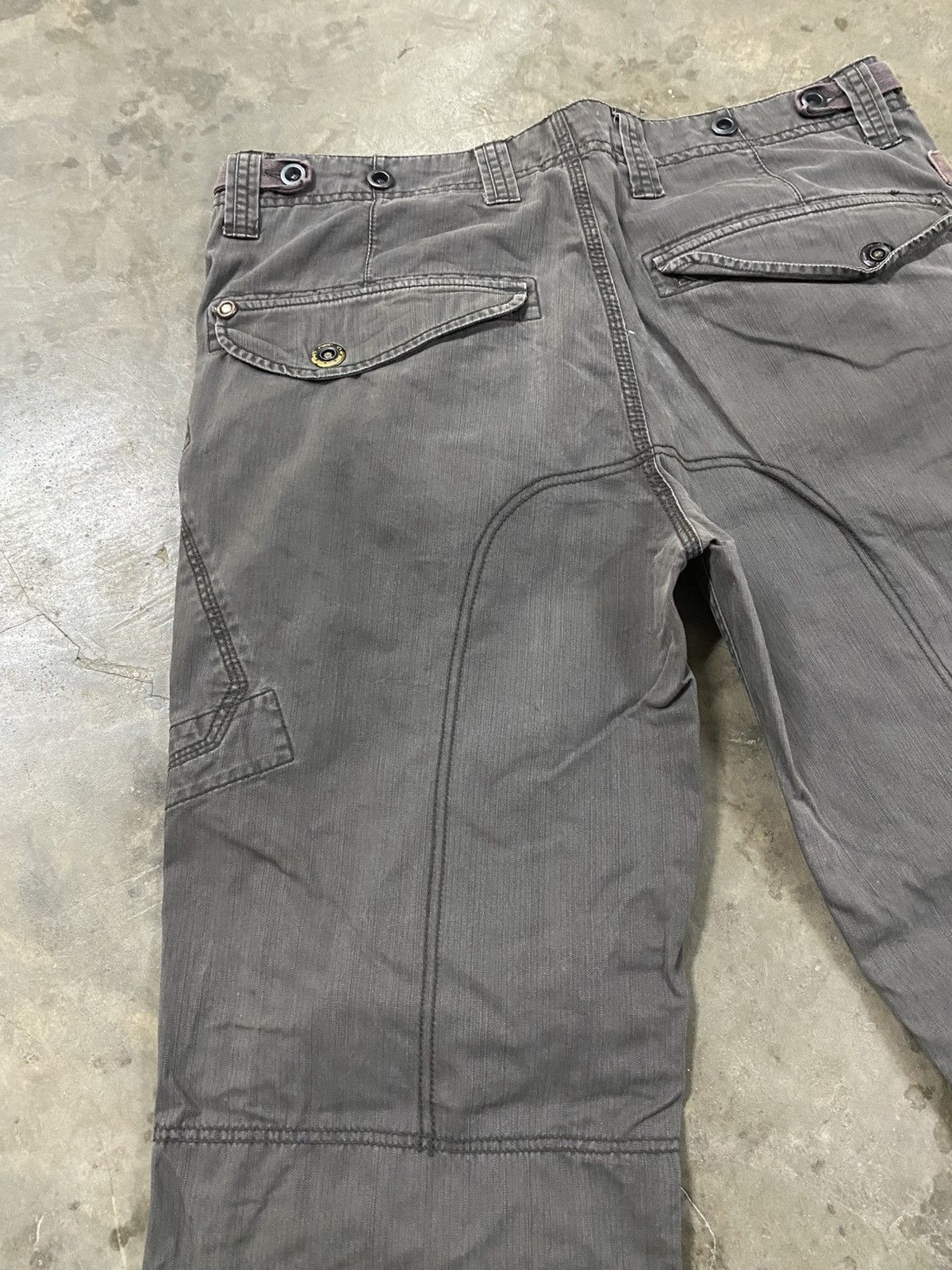 Seditionaries Japanese Net Man Faded Black Cargo Seditionaries Pant @287 Size US 34 / EU 50 - 8 Thumbnail
