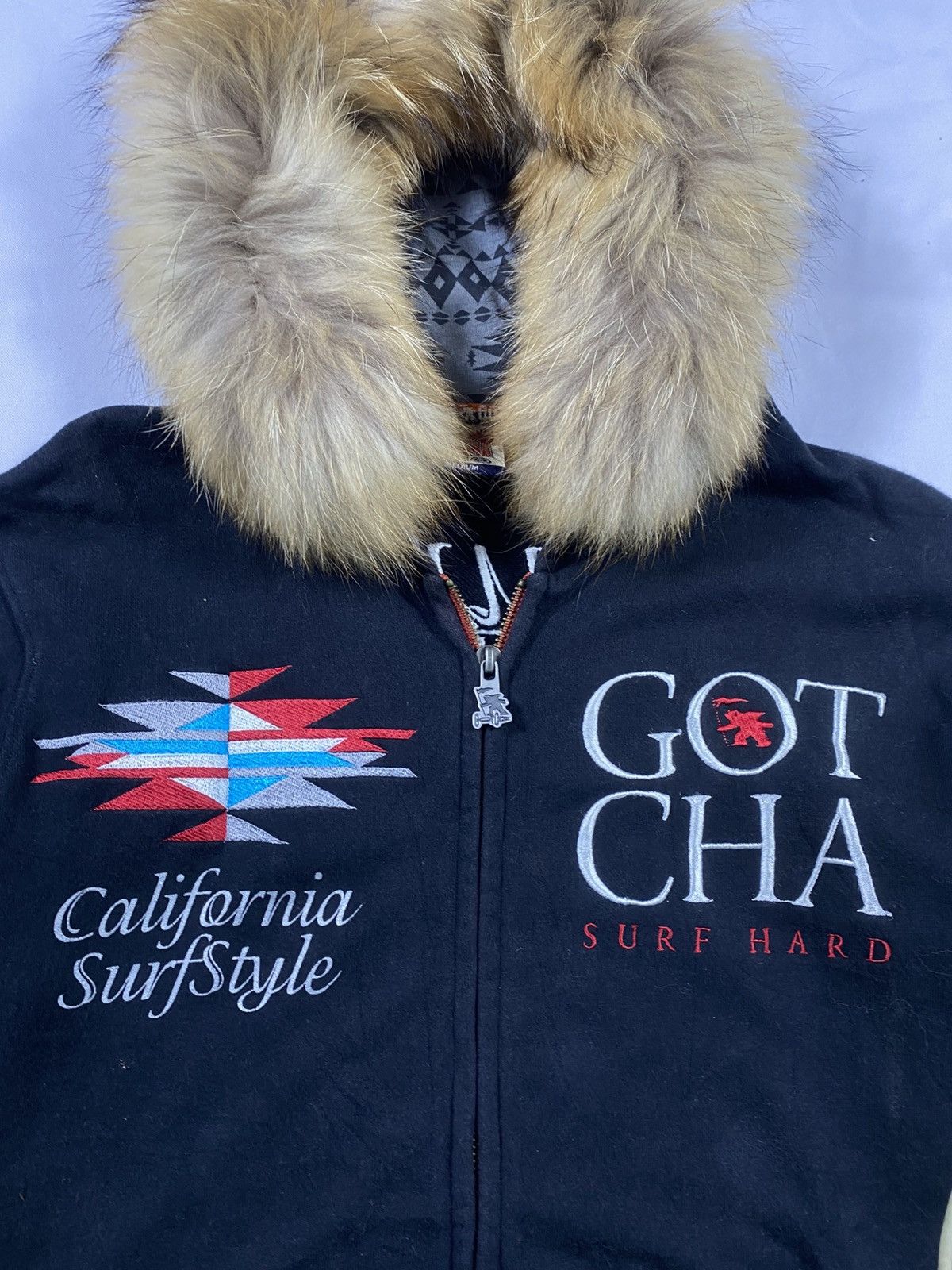 Isamu Katayama Backlash Japanese Gotcha Zip Fur Hoodie Lgb ifsix style Size US M / EU 48-50 / 2 - 5 Thumbnail