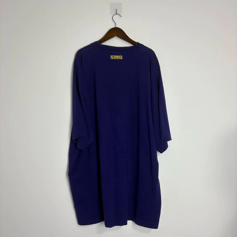 Vetements Vetements 24ss New Purple Believe Print Loose Casual Short Size US M / EU 48-50 / 2 - 2 Thumbnail
