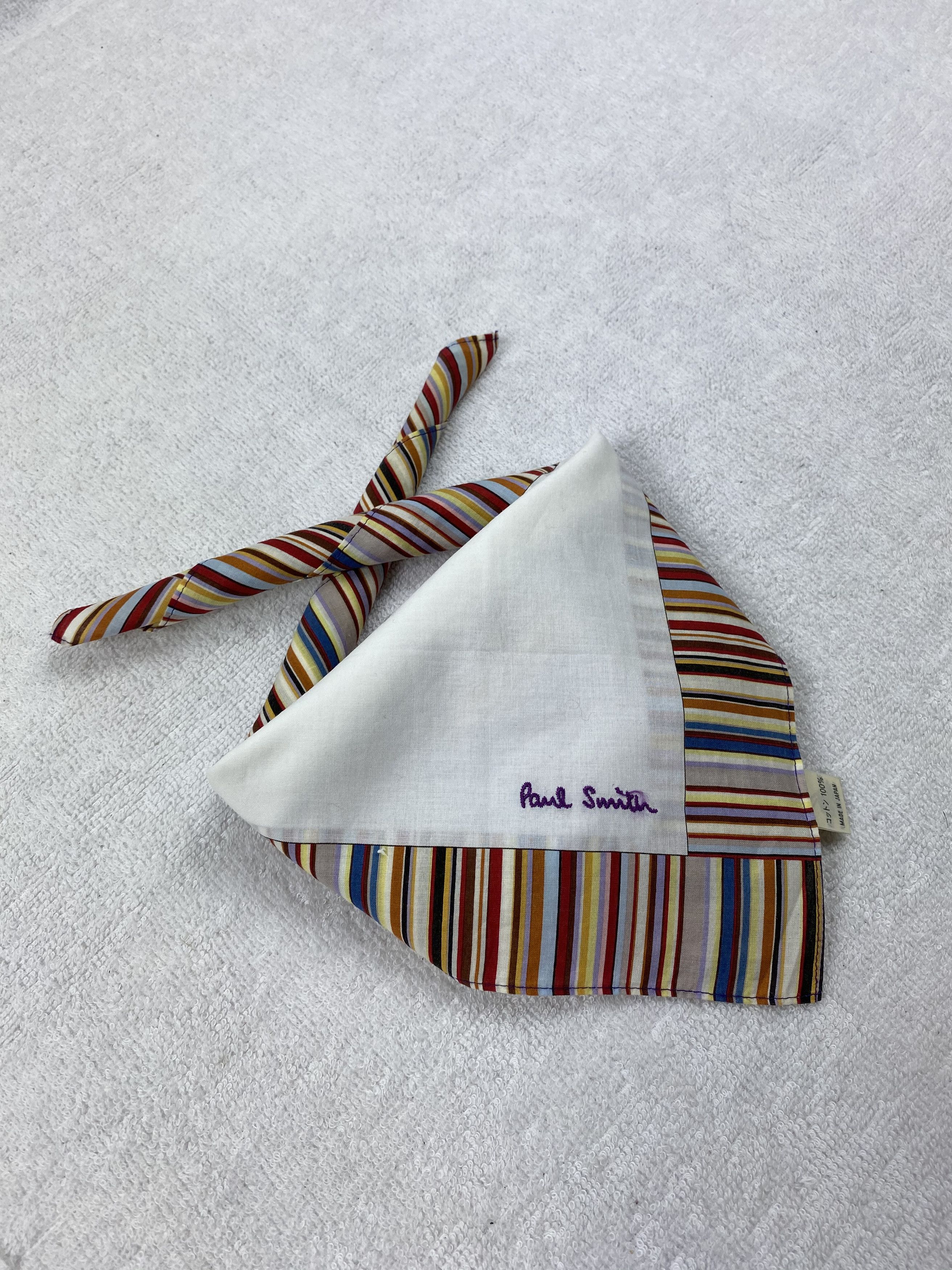Paul Smith × Vintage Paul Smith Handkerchief / Bandana / Neckerchief Size ONE SIZE - 1 Thumbnail