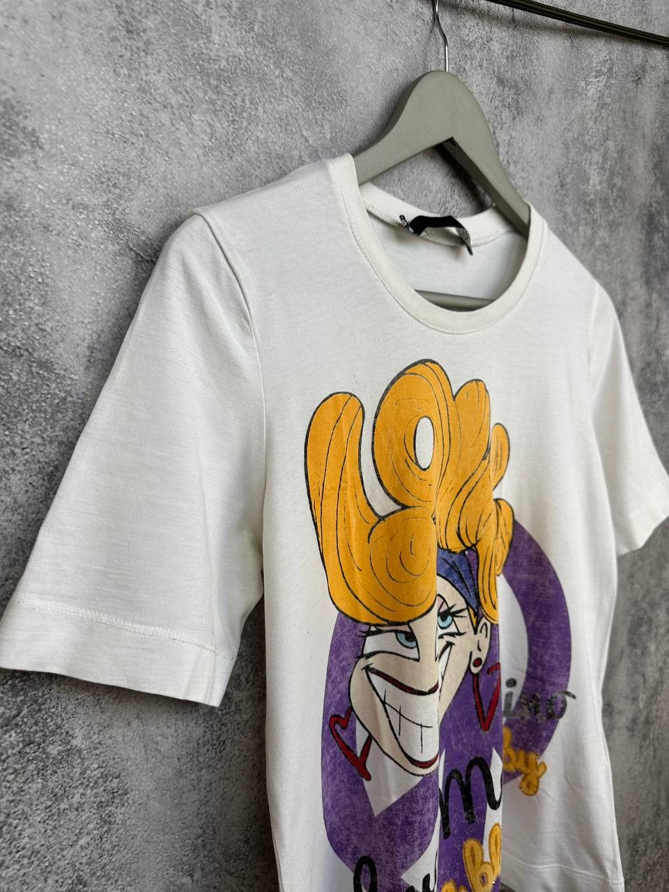 Love Moschino Love Moschino Bling Bling Baby Graphic T-Shirt White Cartoon Size S / US 4 / IT 40 - 3 Thumbnail