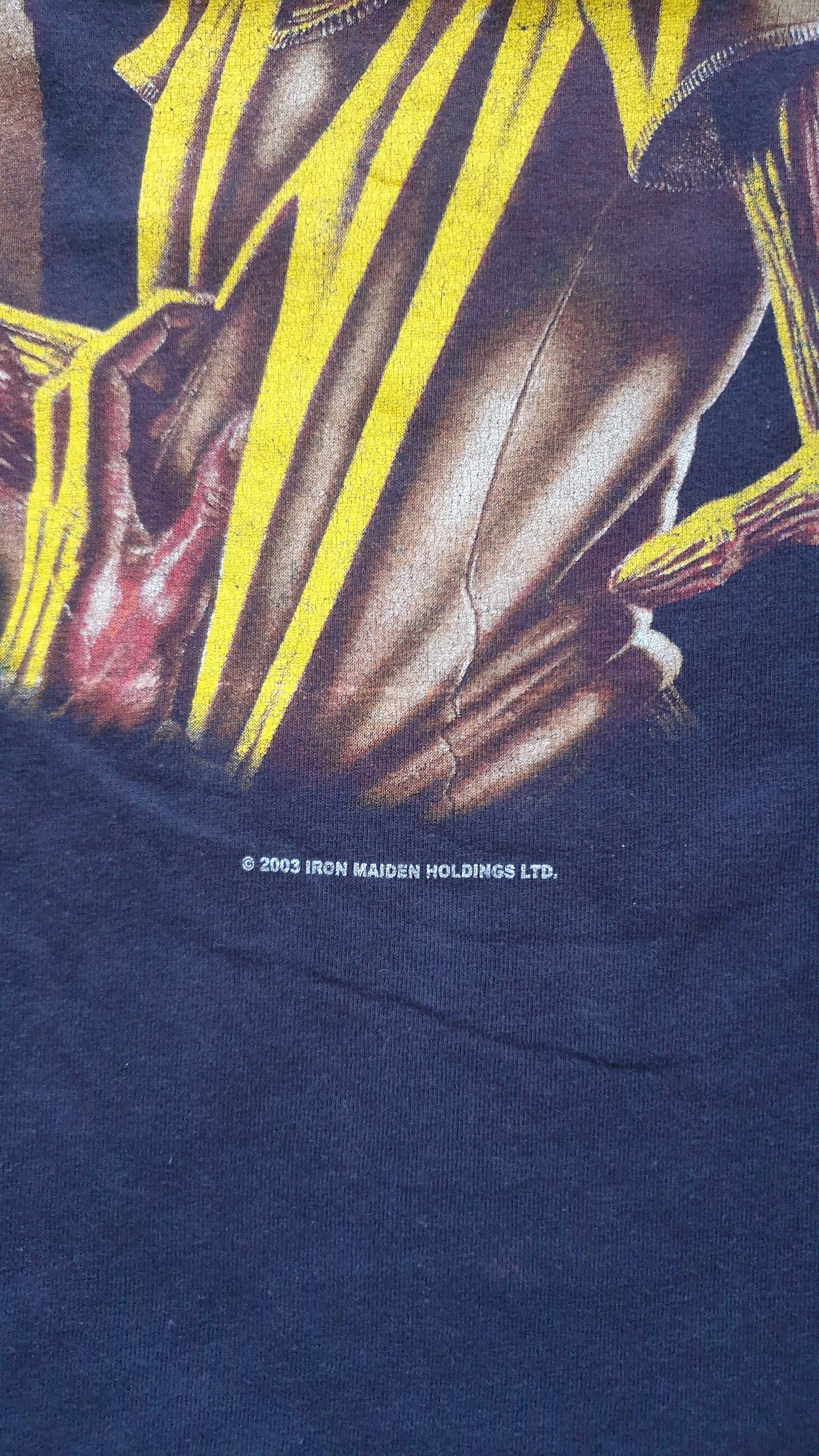 Band Tees × Hanes × Iron Maiden IRON MAIDEN 2003 - KILLERS Size US XL / EU 56 / 4 - 9 Thumbnail