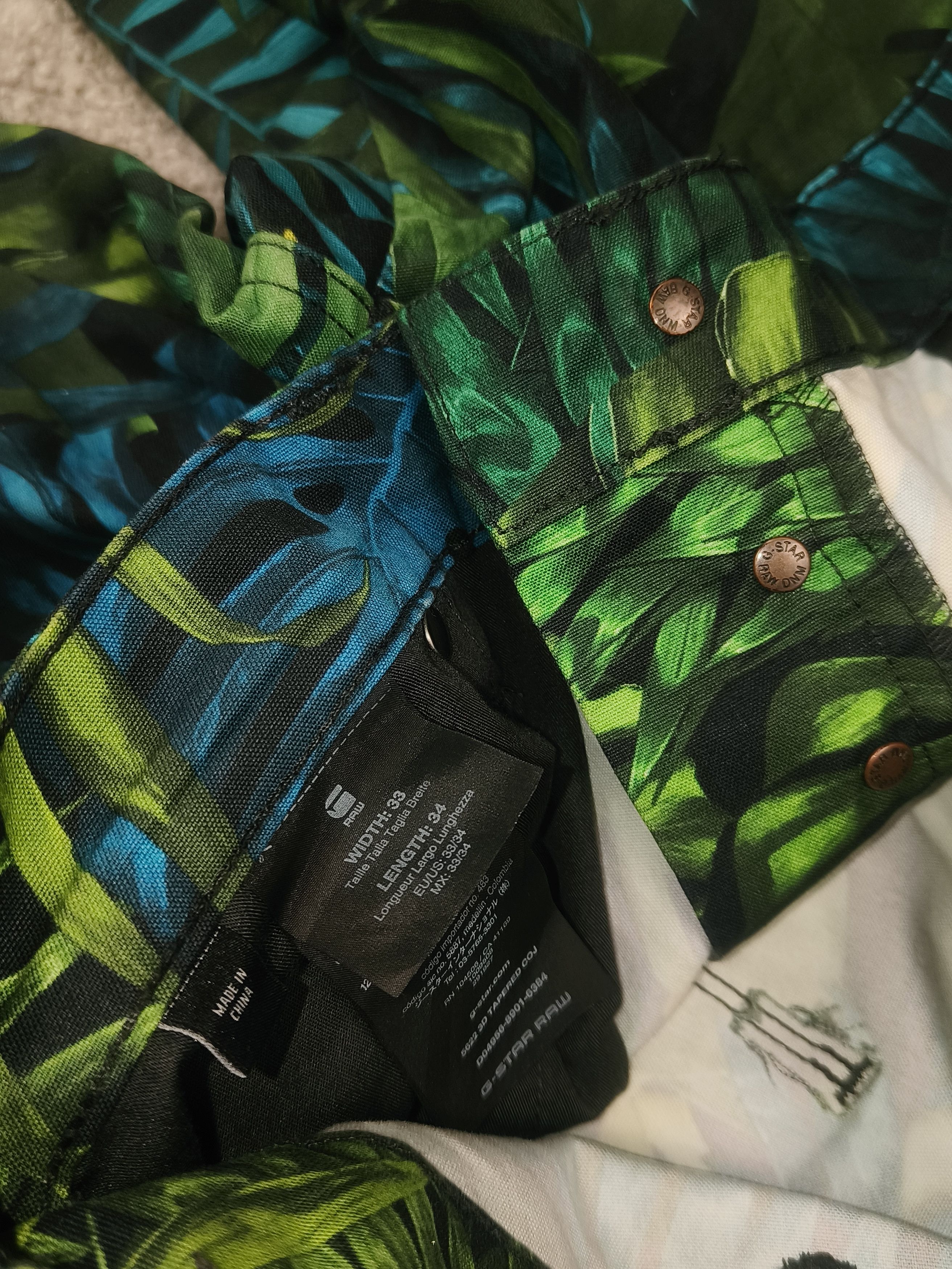 G-Star G-STAR RAW Elwood X25 Pharrell Williams 3D Pants 33x34 Size US 33 - 2 Thumbnail