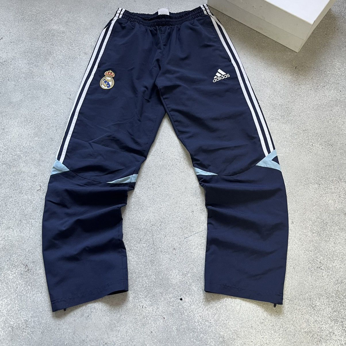 Adidas Adidas Vintage Track Pants Real Madrid Stripes Drill Size US 30 / EU 46 - 4 Thumbnail