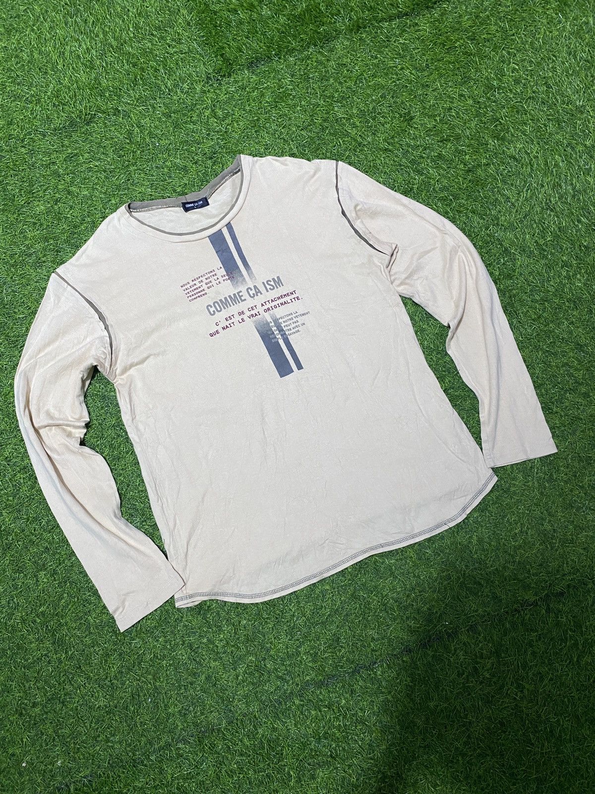 Hysteric Glamour × If Six Was Nine × Japanese Brand Longsleeve Comme ca ism poem Size US L / EU 52-54 / 3 - 4 Thumbnail