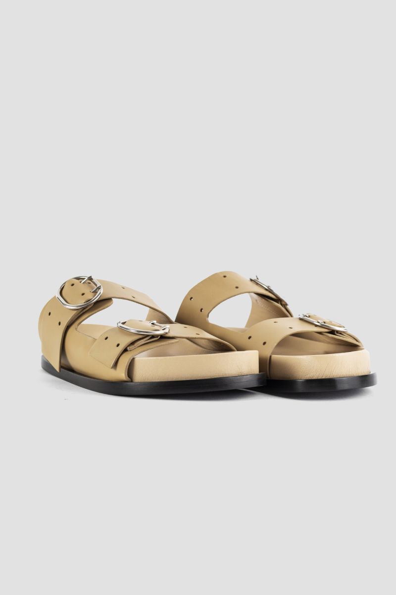 Jil Sander o1loc1c1124 Sandal in Beige Size US 6 / IT 36 - 2 Thumbnail