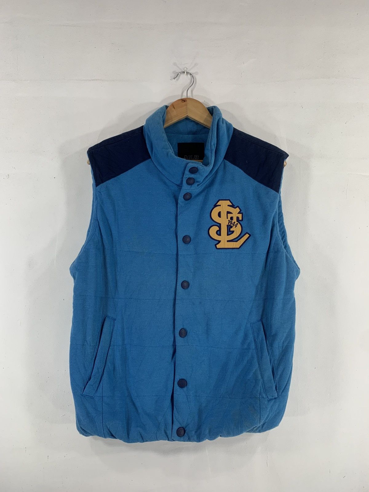 MLB Vintage Rare MLB St. Loius All Star Game 1948 Vest Size 38R - 1 Thumbnail