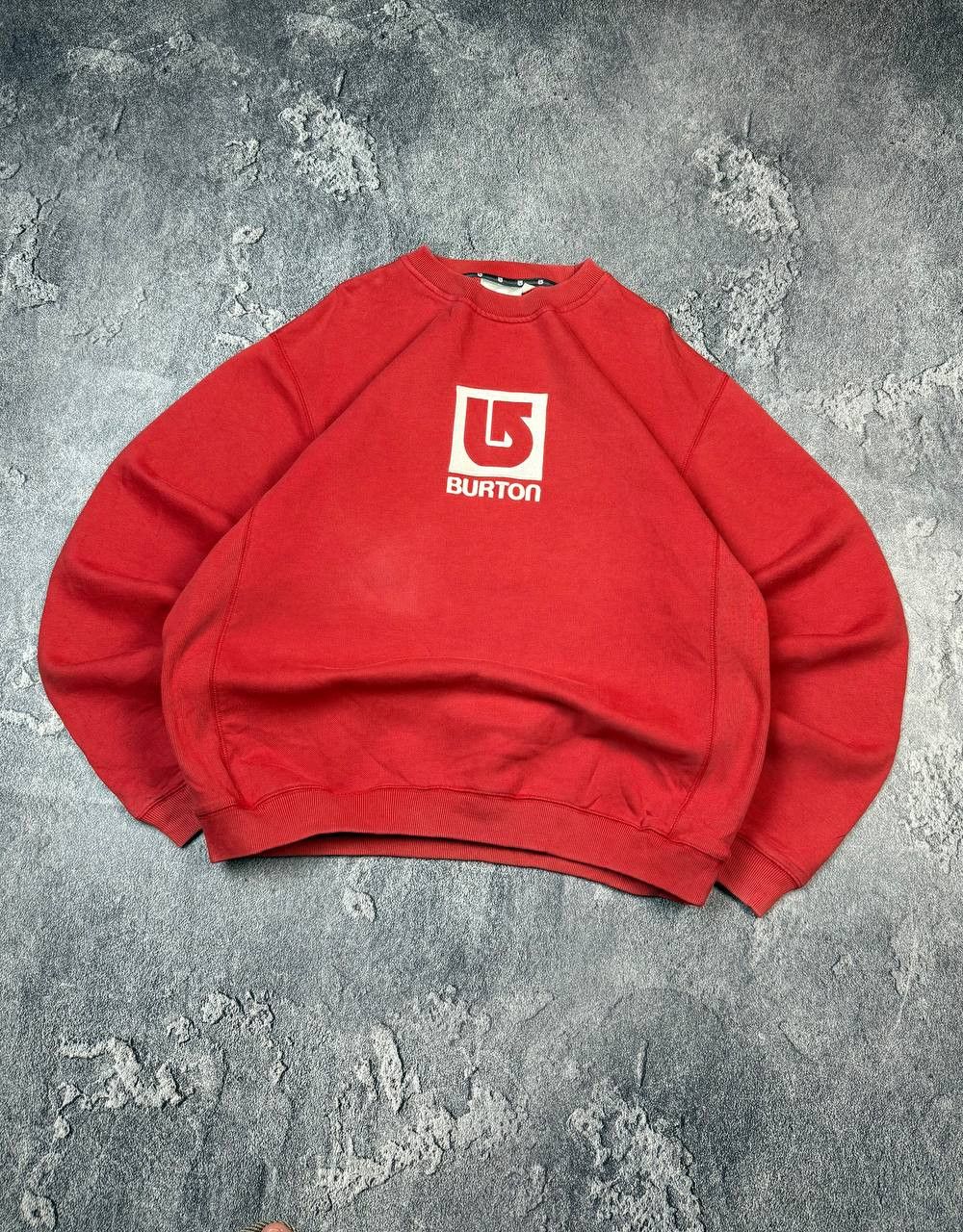 Burton Vintage 2000s Burton Embriodery Logo Boxy Sweatshirt Y2K Size US XL / EU 56 / 4 - 2 Thumbnail