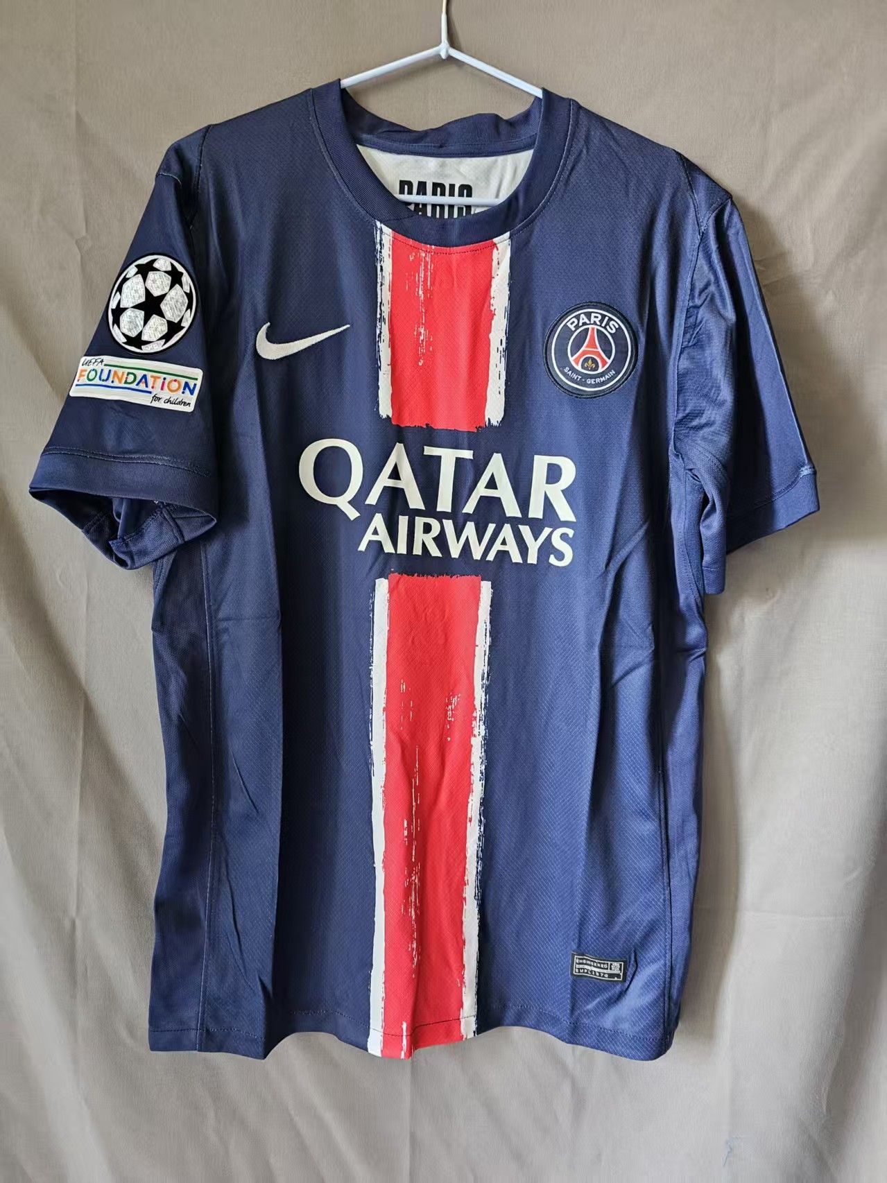 Other PSG 14 Désiré Doué Jersey Home 2025 UEFA XXL Size US XXL / EU 58 / 5 - 2 Thumbnail