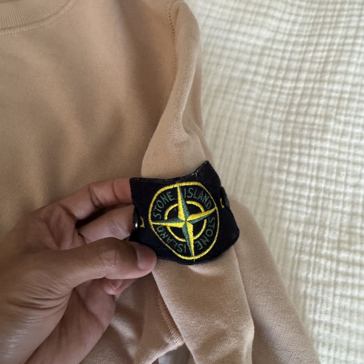 Stone Island Stone Island Classic Sweatshirt - Antique Rose - Size S Size US S / EU 44-46 / 1 - 4 Thumbnail