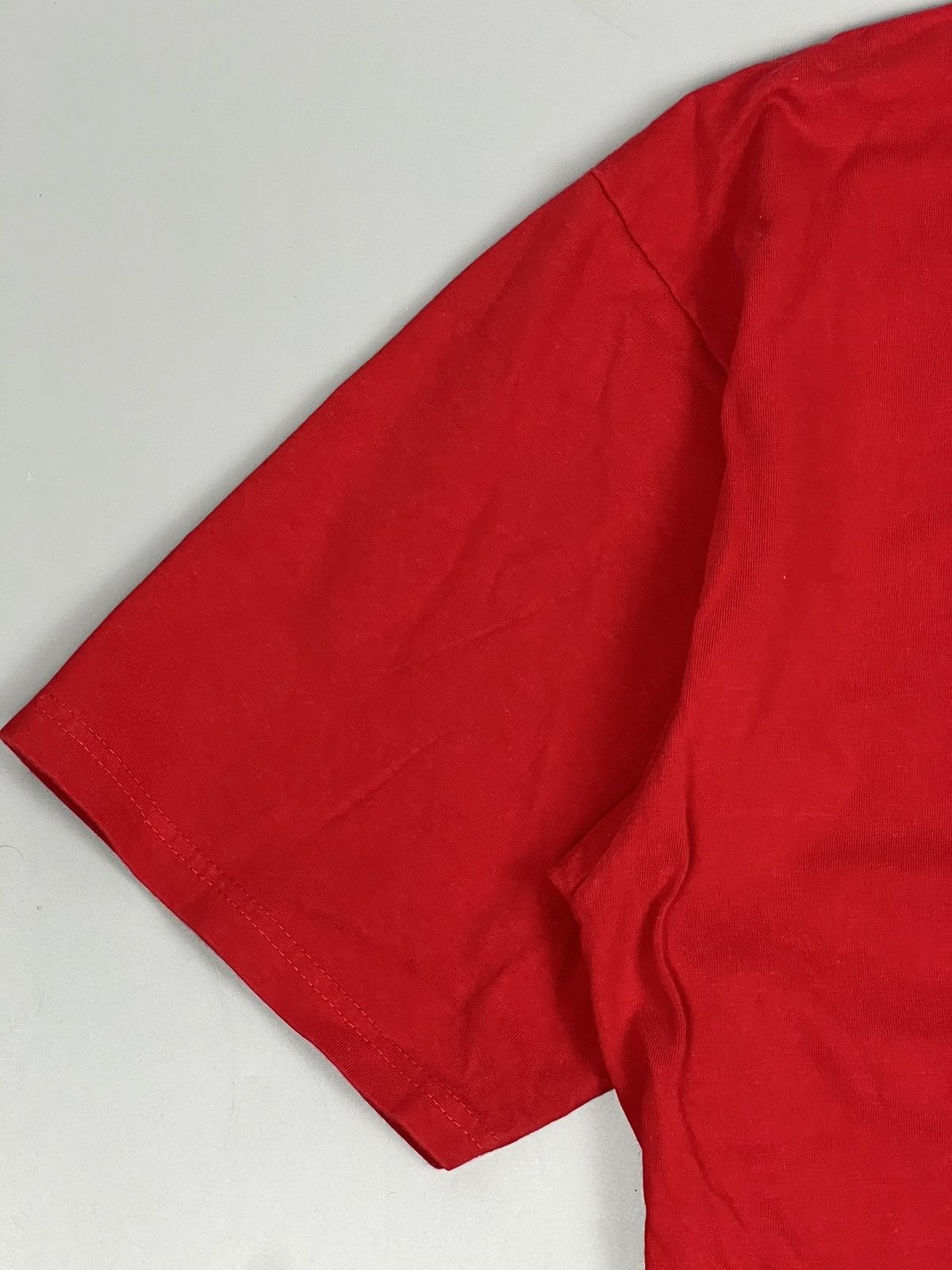 Marithe + Francois Girbaud Girbaud red big logo tshirt 90s Size US XL / EU 56 / 4 - 5 Thumbnail