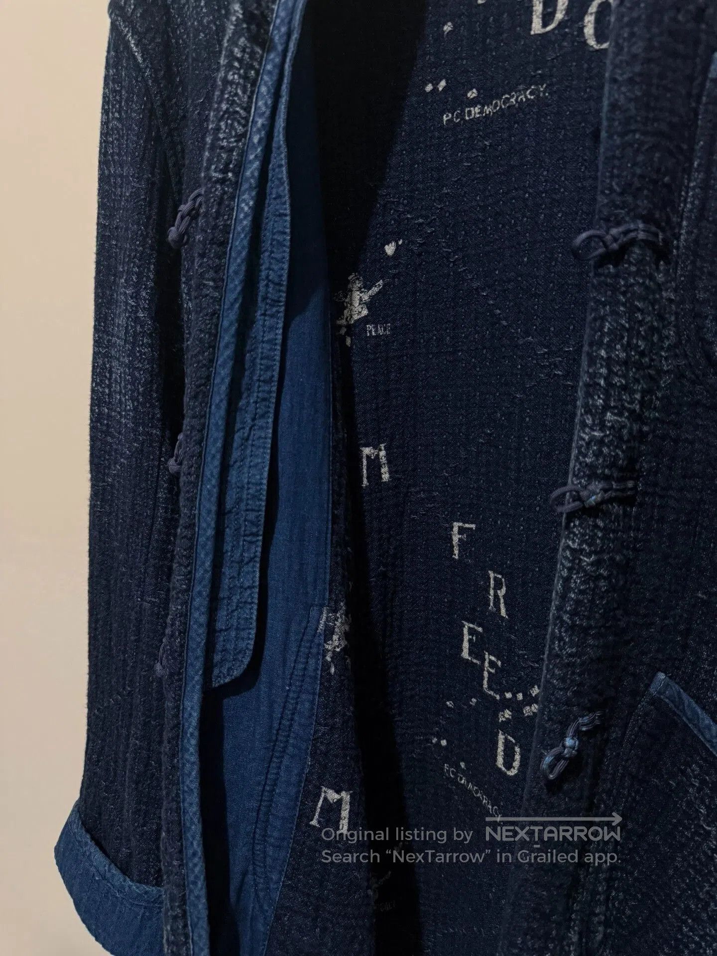 Porter Classic porter classic Sashiko Chinese Jacket. Size US L / EU 52-54 / 3 - 6 Thumbnail