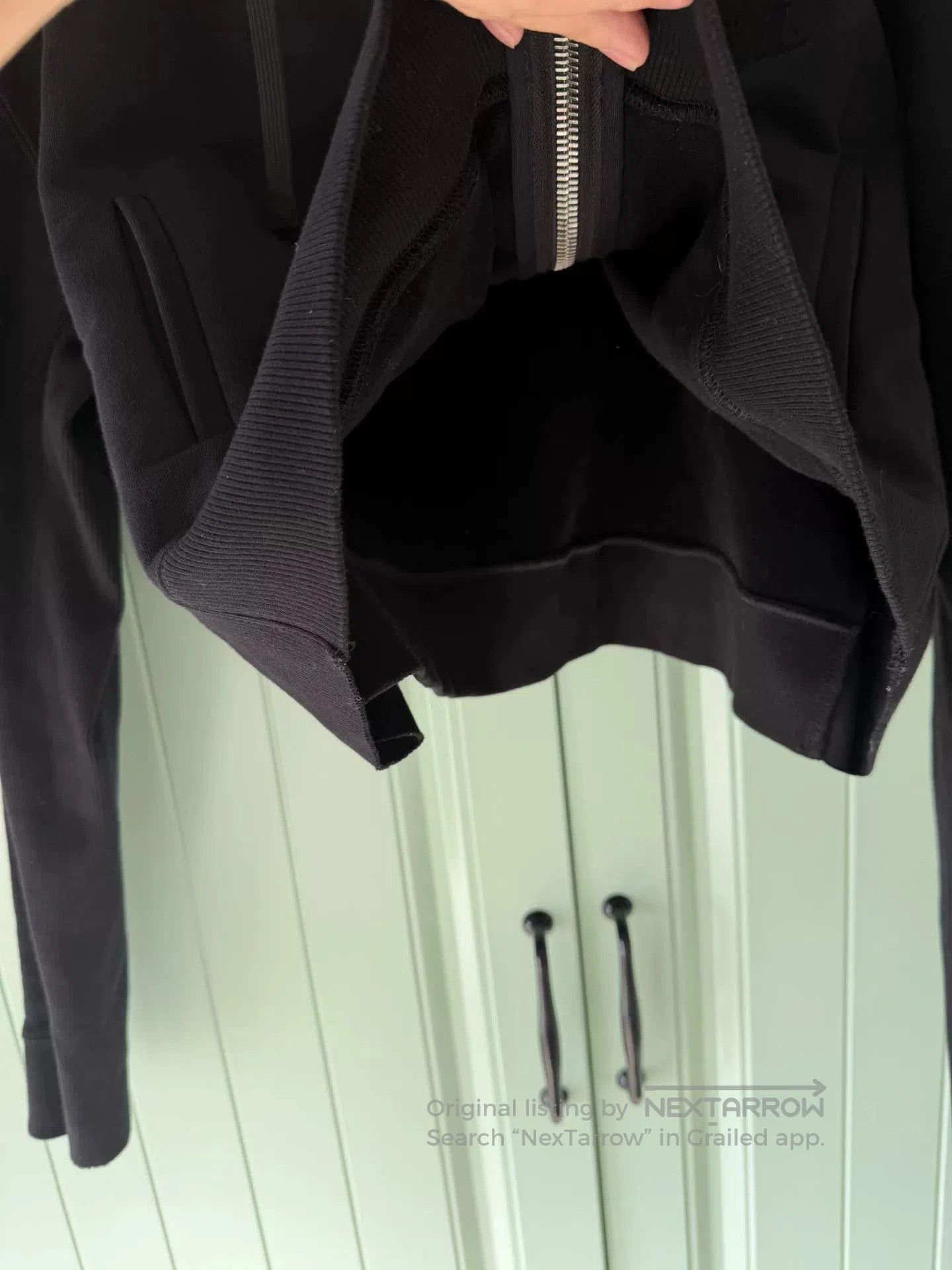 Miu Miu Miu Miu Black Zipper Logo Jacket. Size S / US 4 / IT 40 - 8 Thumbnail